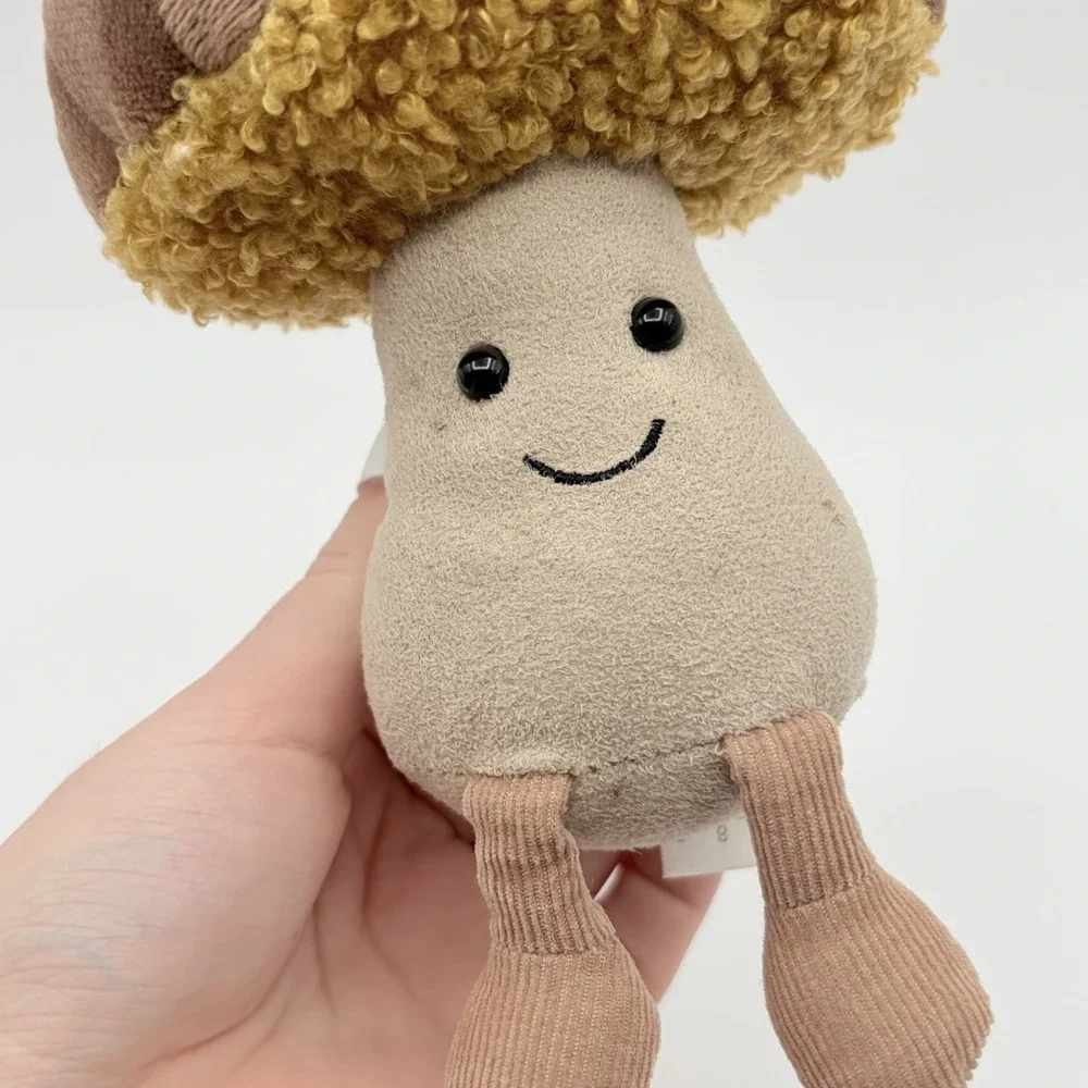 Jellycat Small Amuseables Toadstool Mushroom Plush Stuffed Toy - Retired 7" - Picture 2 of 6